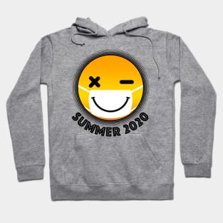 Corona Smile Tanned Mask Summer 2020 Hoodie